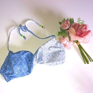 Victoria’s Secret Twist Bikini Bra Victoria’s Secret Blue & White Bikini